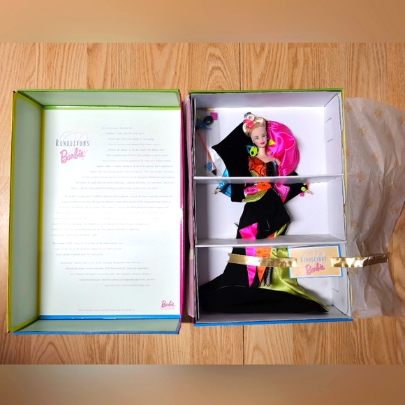 Vintage Rendezvous Barbie Masquerade Gala Collection 1998 Mattel Colorful 20647